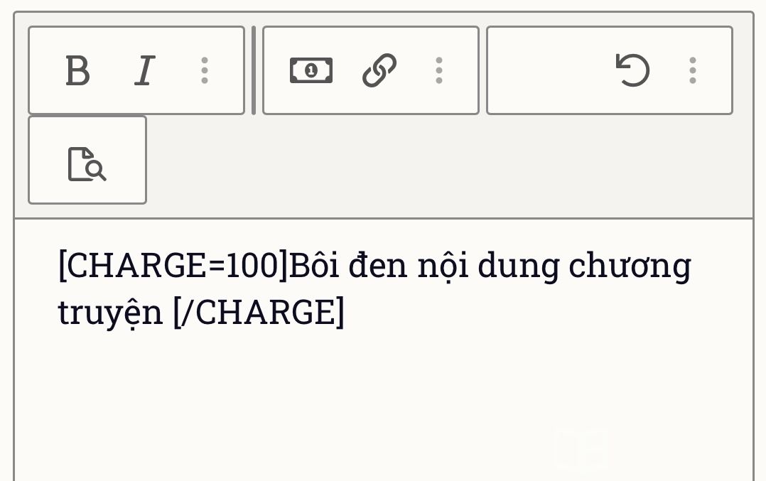 [Diendantruyen.Com] Cách khóa chương kiến tiền tại diễn đàn truyện